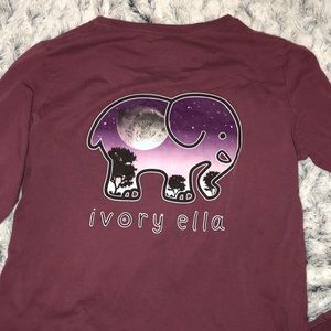 IvoryElla purple long sleeve Size Medium